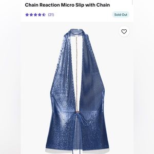 SAVAGE FENTY CHAIN LINK TOP 💙🦋